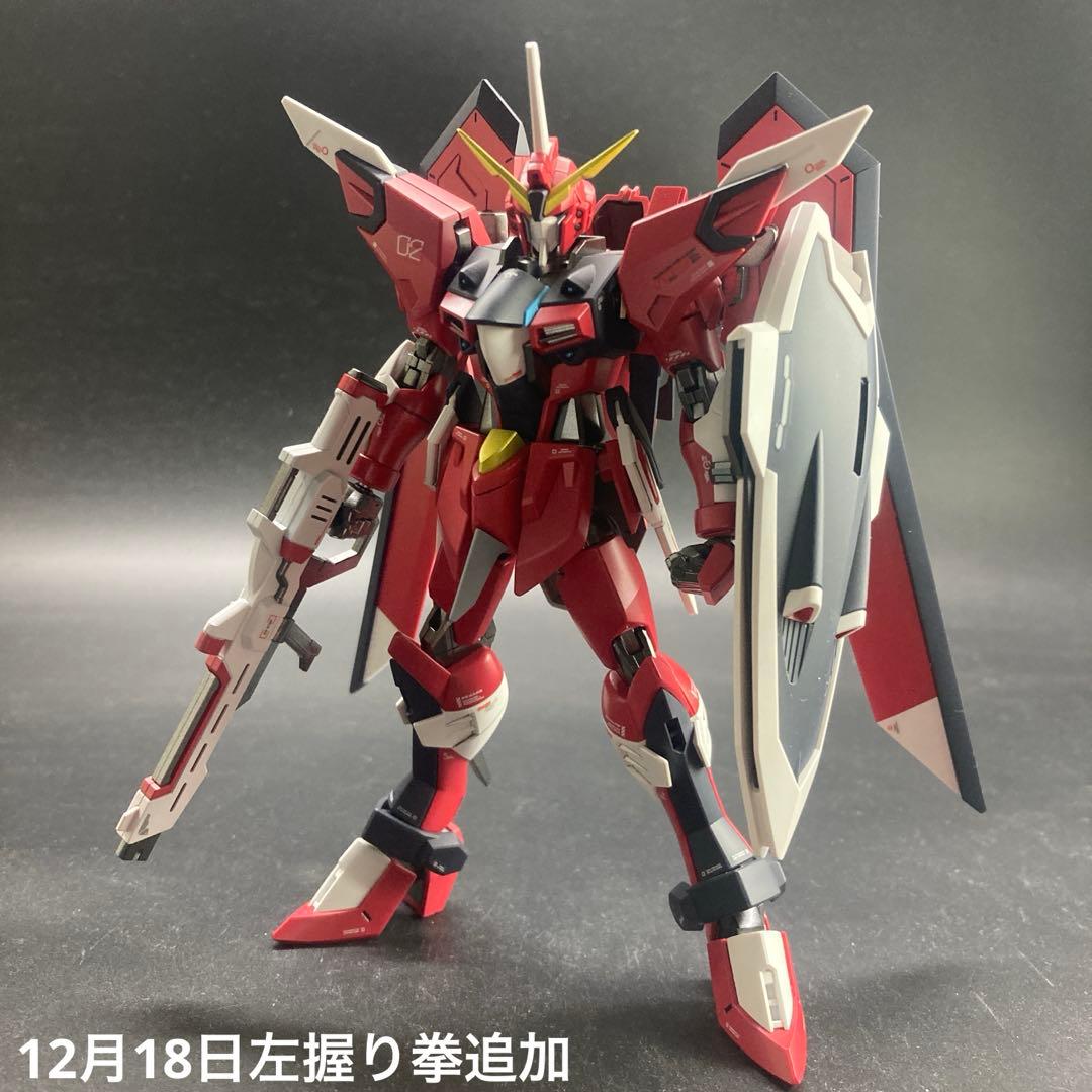 HGCE イモータルジャスティス　塗装済み完成品ガンプラ