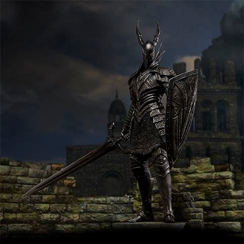 Gecco DARK SOULS 黒騎士 スタチュー 特典武器付き