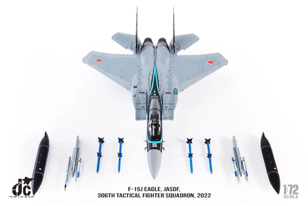 JCWINGS 1/72 F-15J 第6航空団 第306飛行隊　特別塗装
