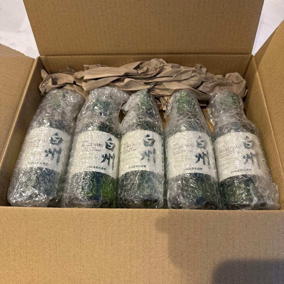 【新品】サントリー　白州 ミニボトル 5本セット