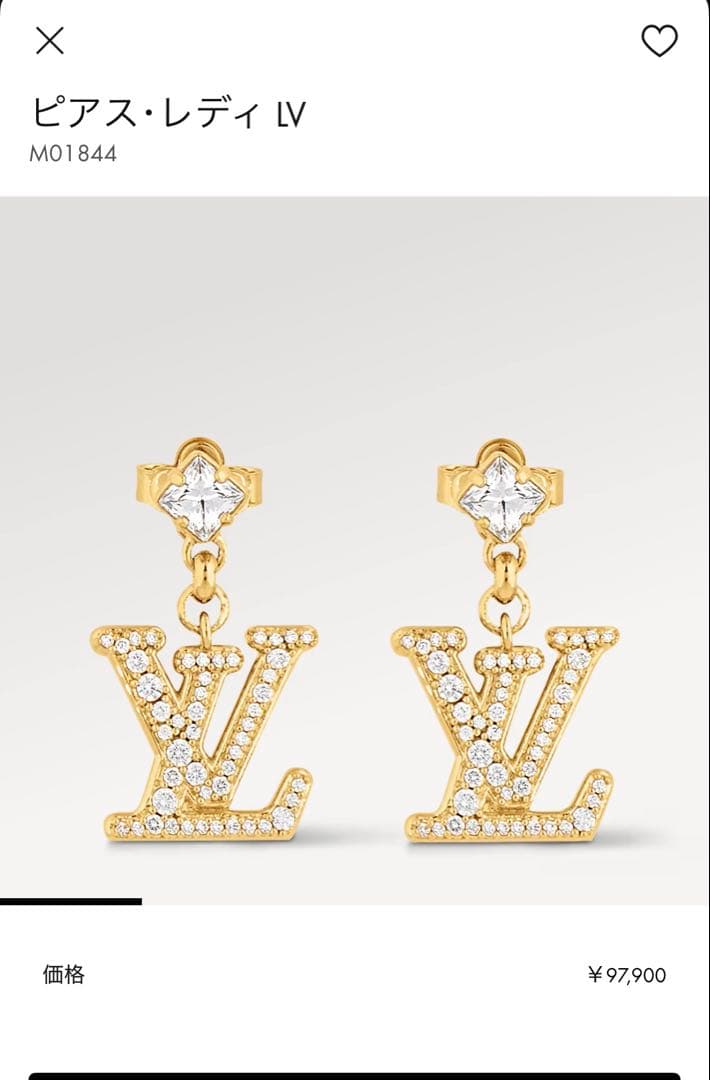Louis Vuitton ピアス
