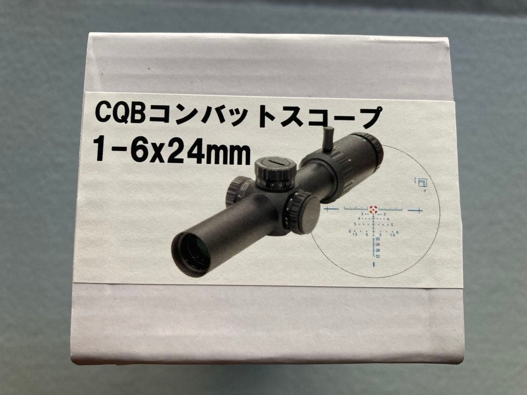 赤羽 フロンティア 新型CQBコンバットライフルスコープ 1-6x24