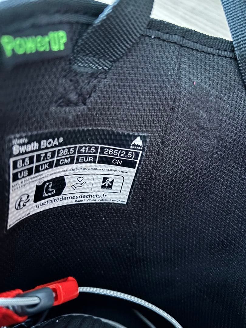 スノーボードブーツ25-26 BURTON SWATH サイズ26.5cm