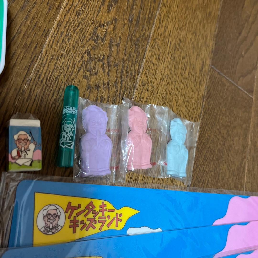 非売品　未使用　昭和レトロ　ケンタッキー　ノベルティ　コップ　袋　お子様セット箱