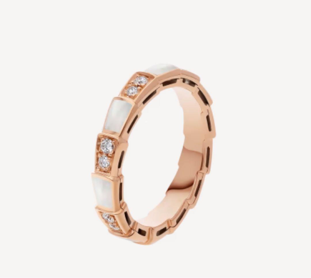 【新品】BULGARI セルペンティ ヴァイパーリング ダイヤ