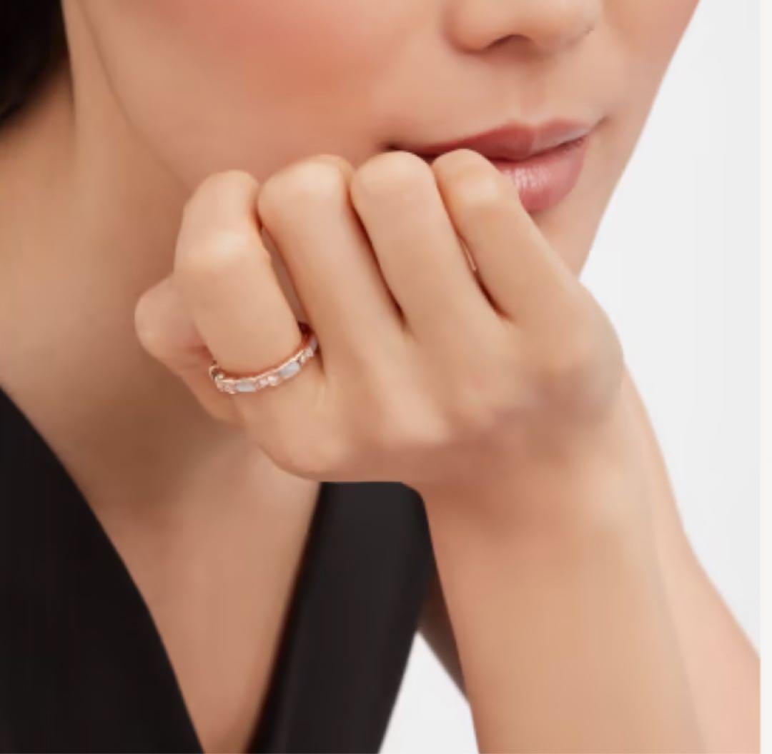 【新品】BULGARI セルペンティ ヴァイパーリング ダイヤ