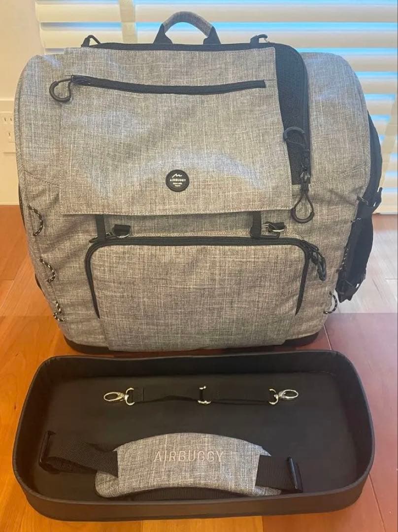 エアバギー AIRBUGGY3wayバックパックキャリー 耐荷重15kgワイド