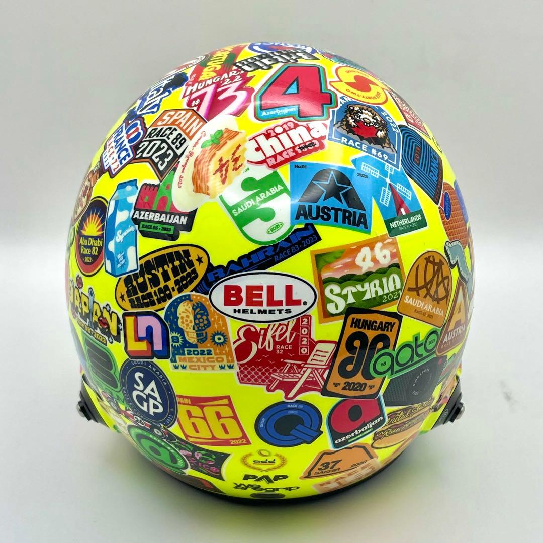 1/2ヘルメット マクラーレンF1 ランド・ノリス 2023年 アメリカGP