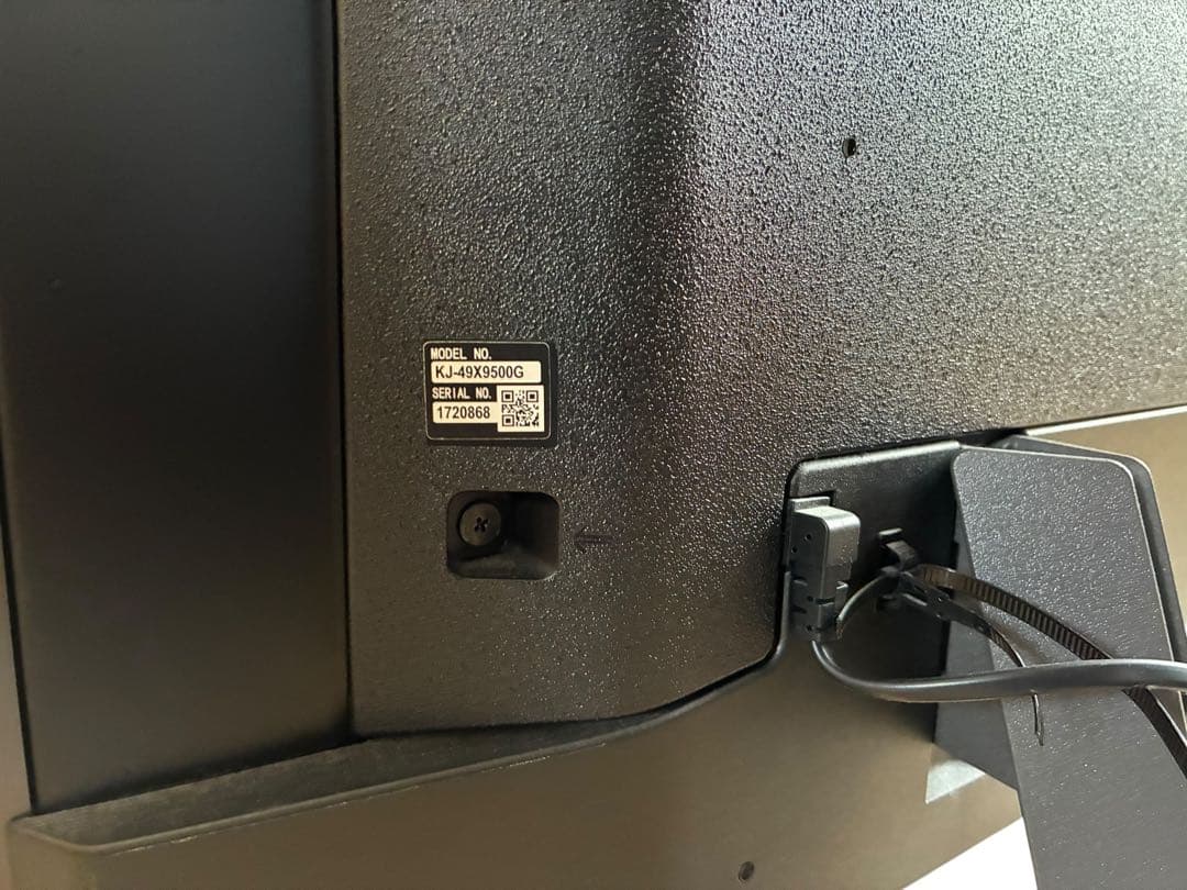 SONY BRAVIA KJ-49X9500G 49インチ 4K液晶テレビ