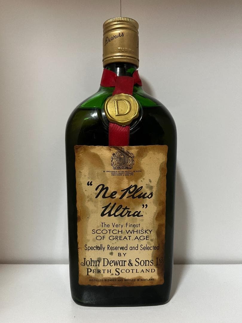 デュワーズ ネ プルス ウルトラ・Dewar's Ne Plus Ultra