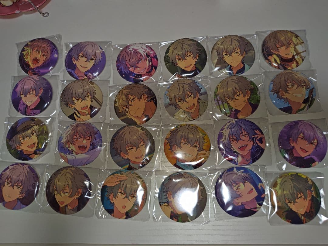 大神晃牙　コレ缶コンプセット　缶バッジ 87点　まとめ売り　あんスタ