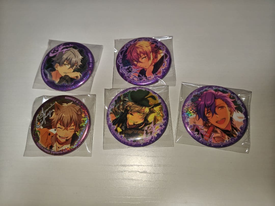 大神晃牙　コレ缶コンプセット　缶バッジ 87点　まとめ売り　あんスタ