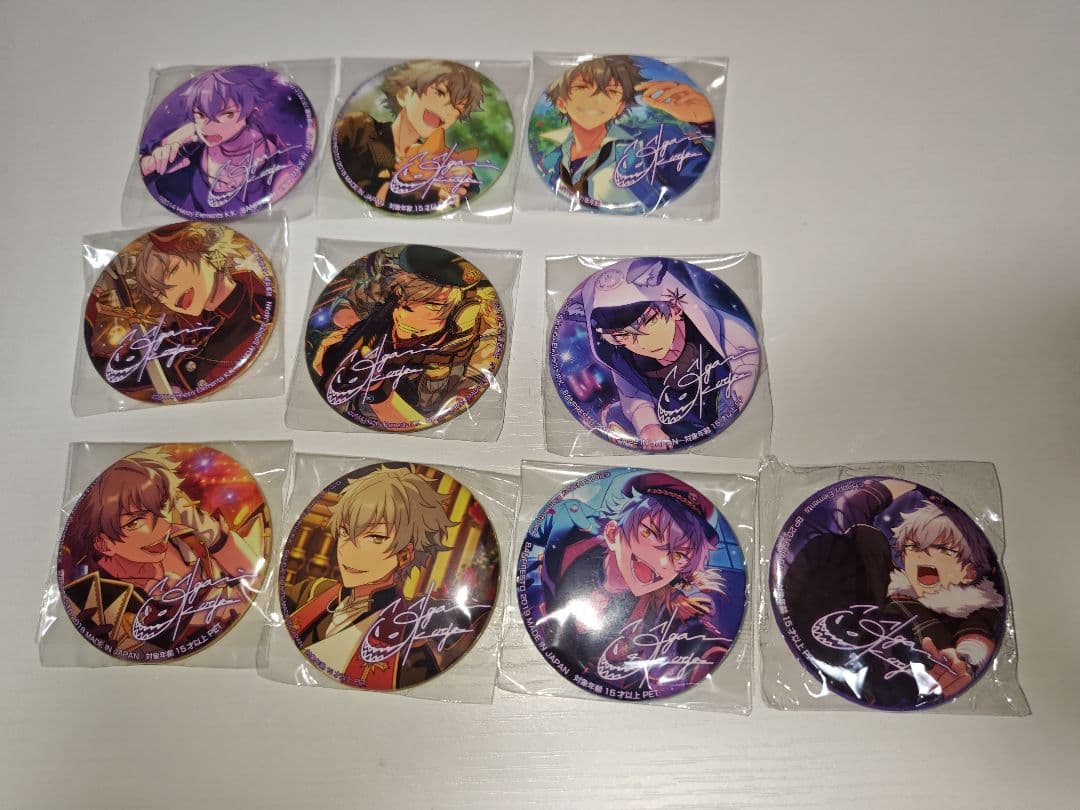 大神晃牙　コレ缶コンプセット　缶バッジ 87点　まとめ売り　あんスタ