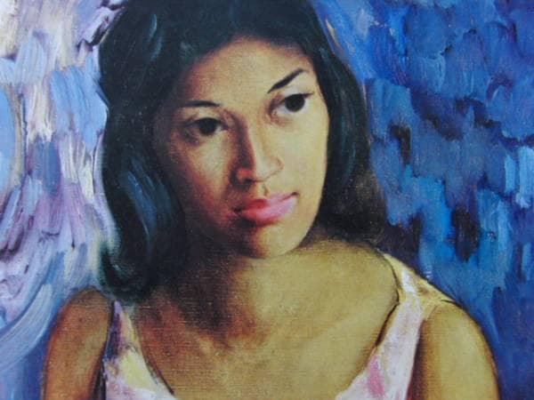 E.VINGRIS（E.フイングリス）、迷い、希少な額装用大判画集画