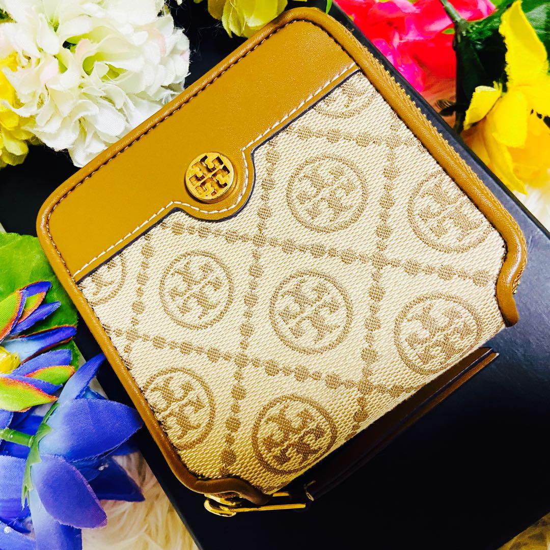 極美品✨TORY BURCH✨トリーバーチ✨財布✨モノグラム✨ジャガード✨限定