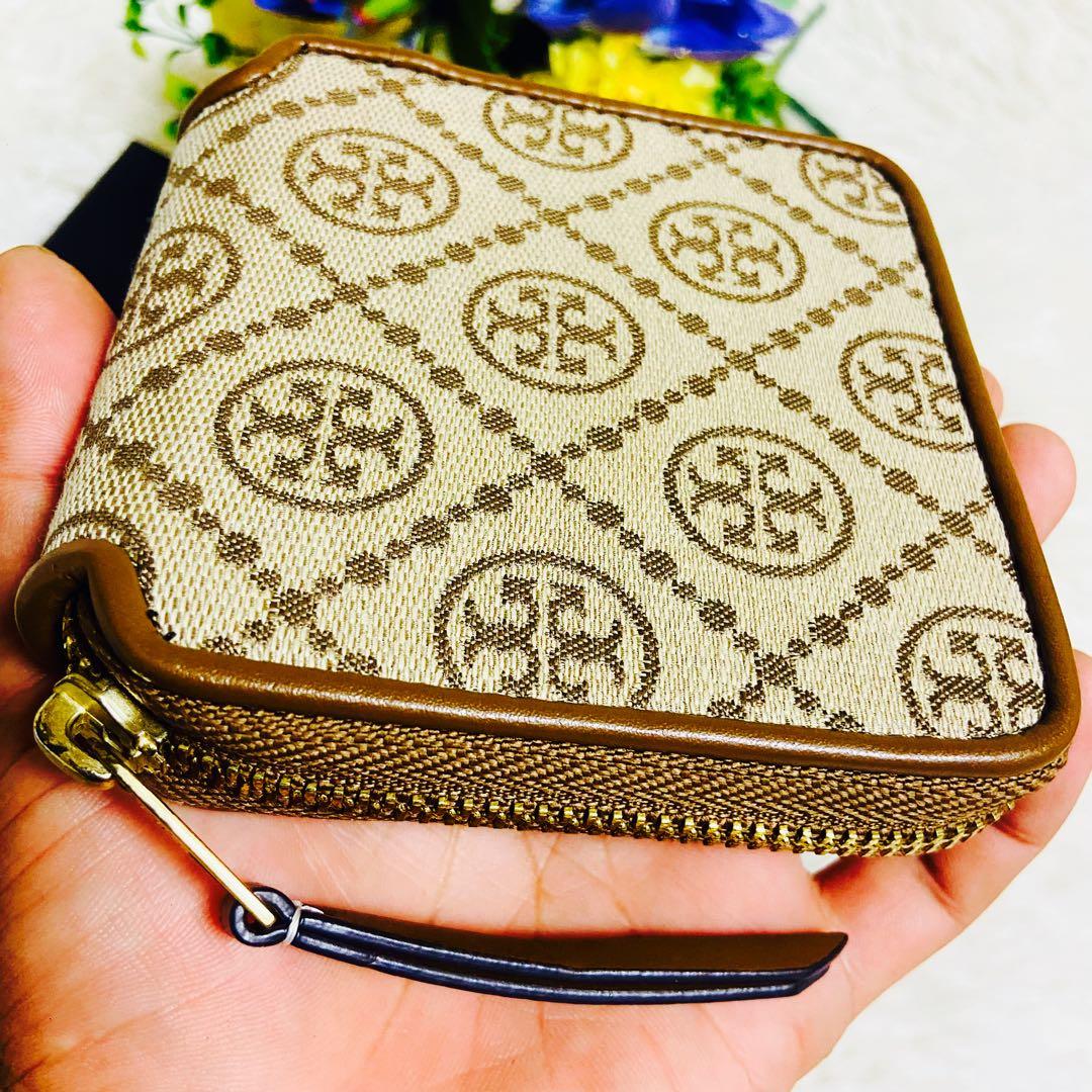 極美品✨TORY BURCH✨トリーバーチ✨財布✨モノグラム✨ジャガード✨限定