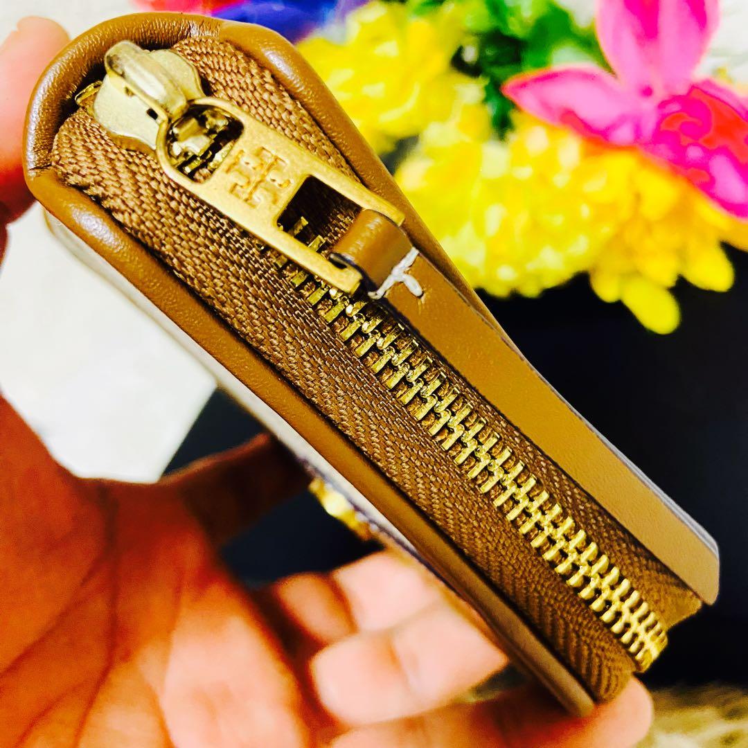 極美品✨TORY BURCH✨トリーバーチ✨財布✨モノグラム✨ジャガード✨限定