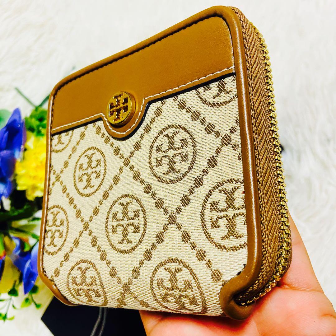 極美品✨TORY BURCH✨トリーバーチ✨財布✨モノグラム✨ジャガード✨限定