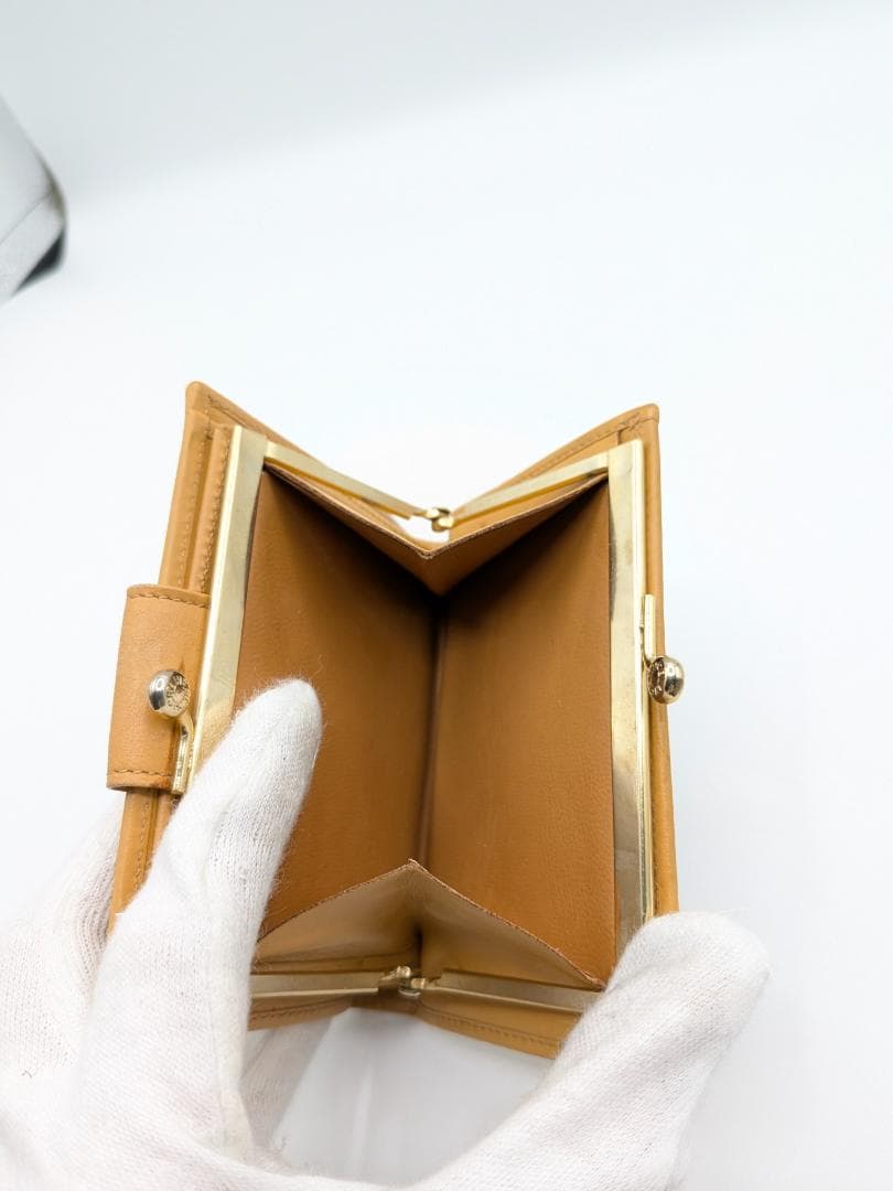 良品✨ セリーヌ ２つ折り財布 マカダム PVC ベージュ 0LN