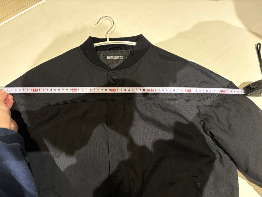 COOTIE PRODUCTIONS ダービージャケット カップショルダー 黒