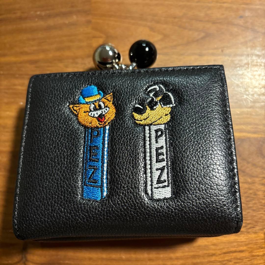 ペッツ　三つ折りがま口財布