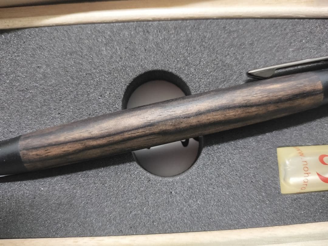 最終値下げ 野原工芸 シャープペンシル 特上黒柿 ネオブラック金具 新品未使用