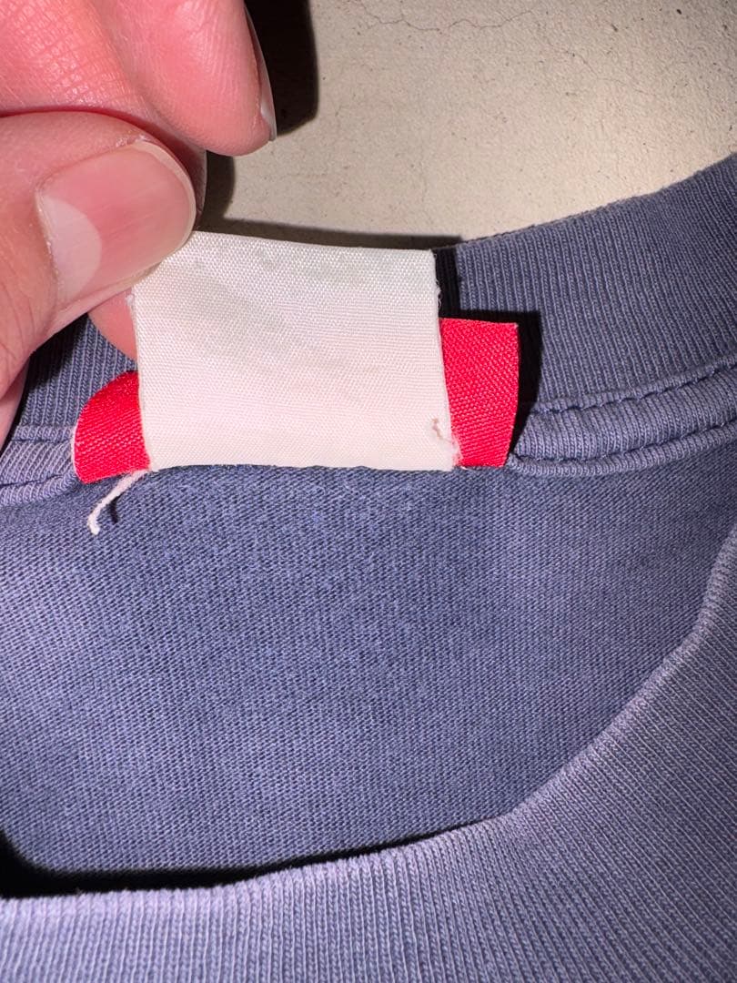 90s 初期 supreme burberry box logo tee M