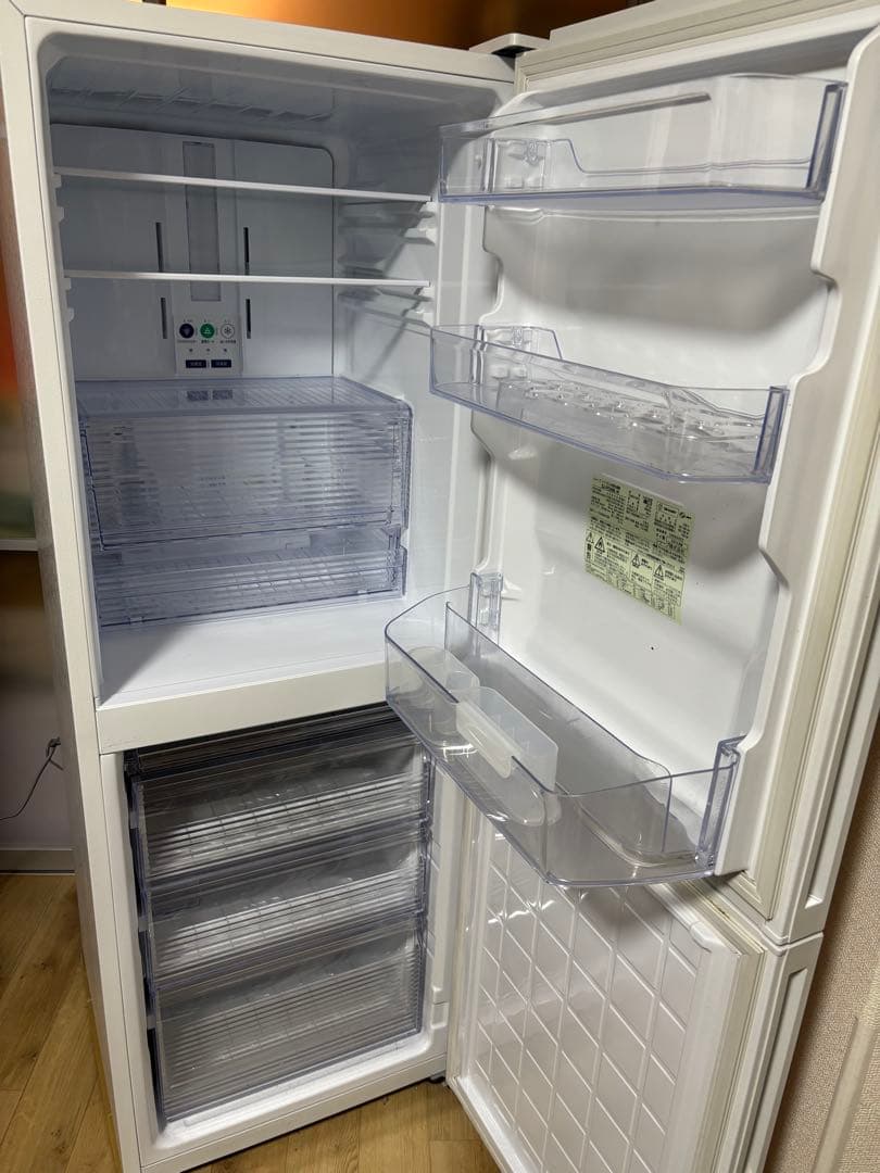 SHARP 冷凍冷蔵庫280L SJ-PD28E-W