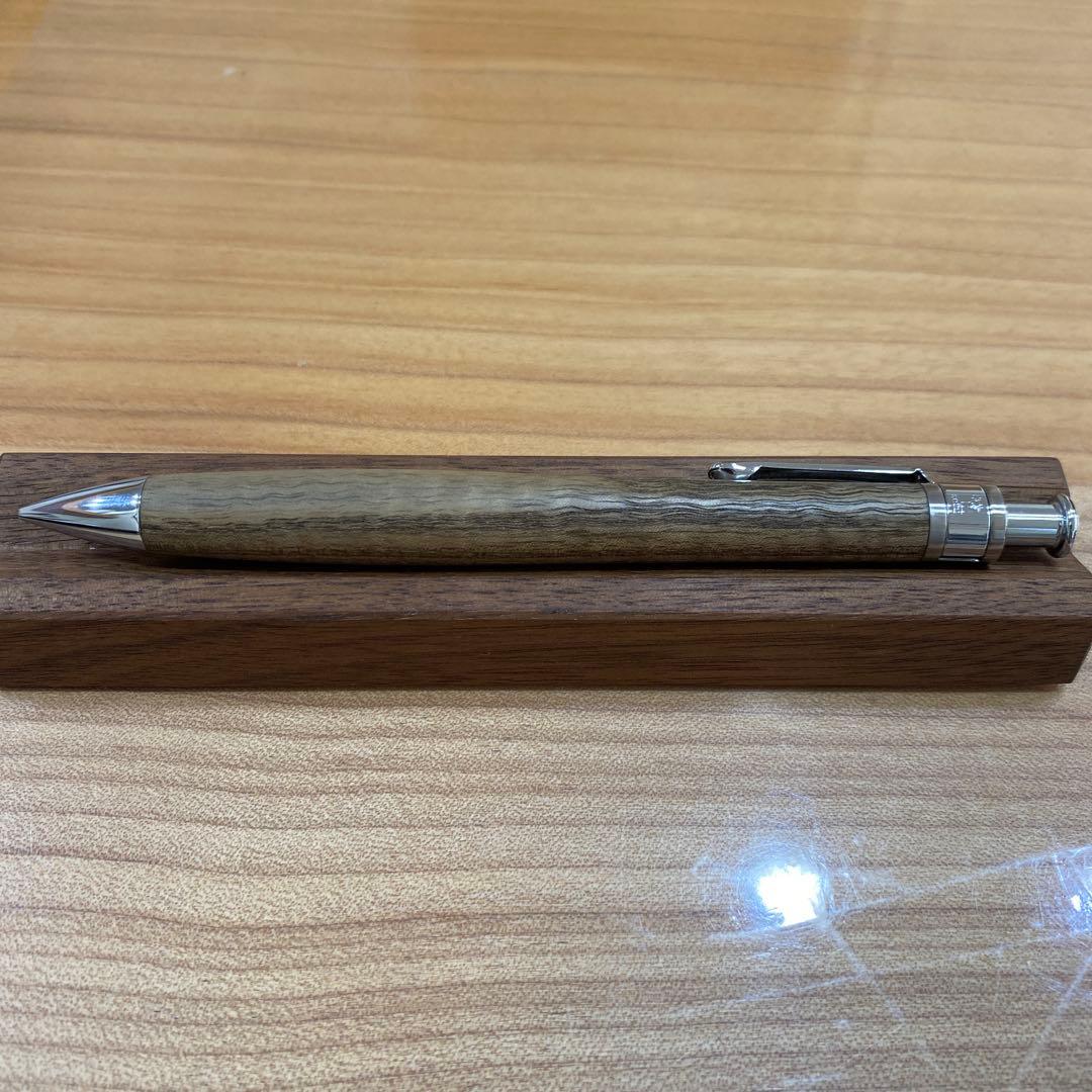 工房楔 シャープペンシル 神代タモ ちぢみ杢