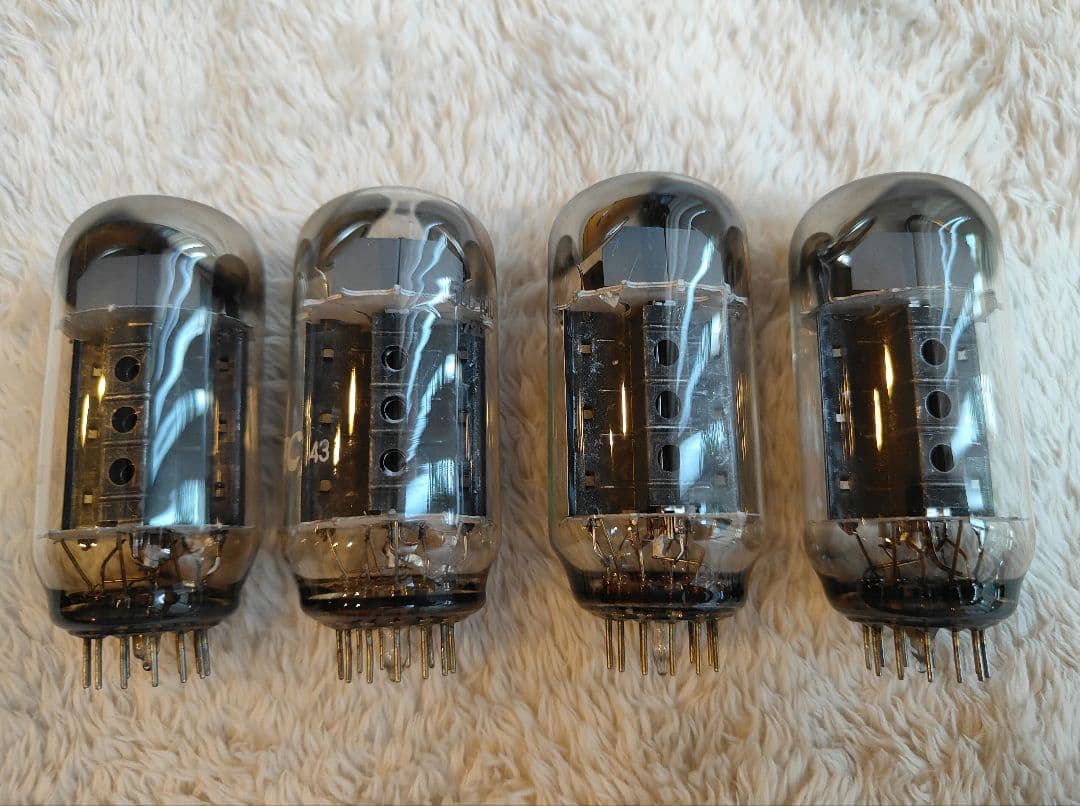NEC 50CA10 真空管 ブラックプレート 4個セット 50C-A10