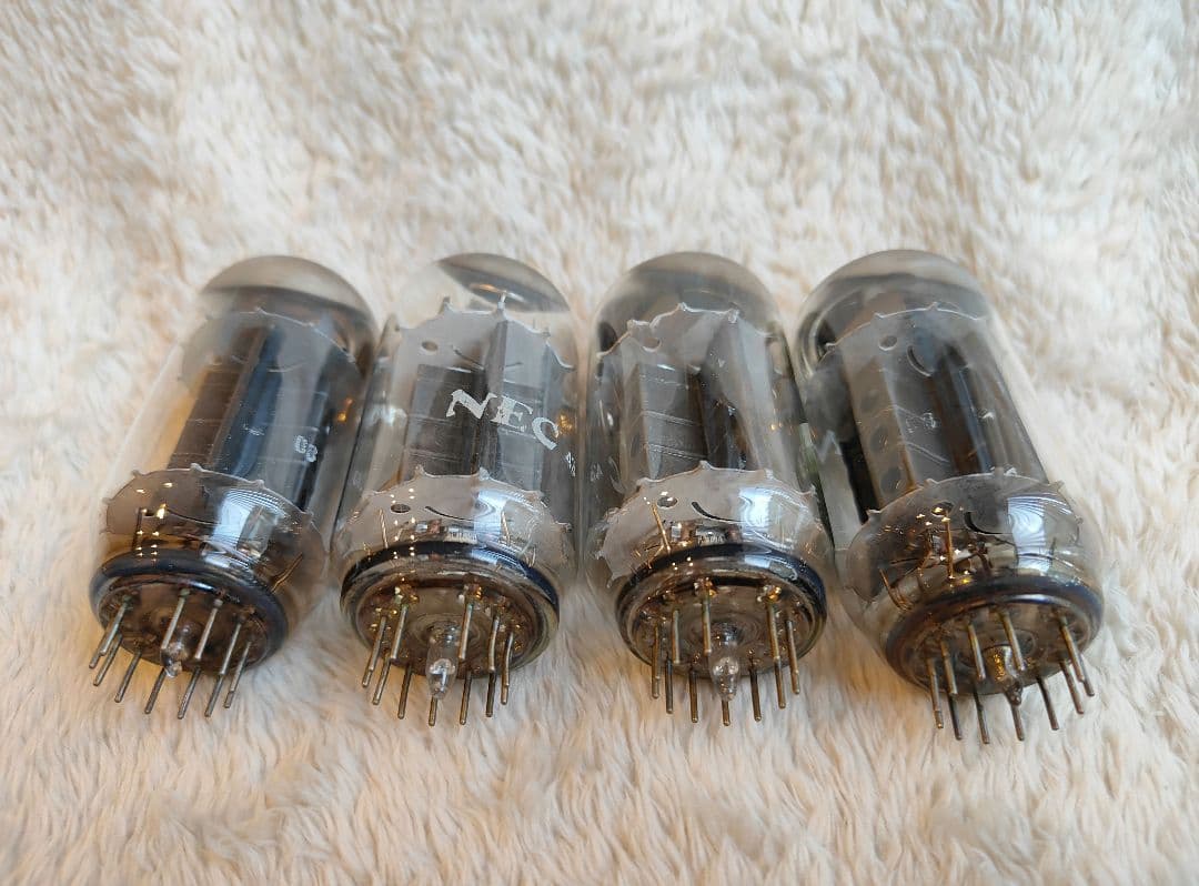 NEC 50CA10 真空管 ブラックプレート 4個セット 50C-A10