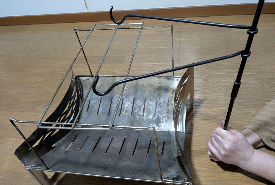 無骨キャンプセット 焚き火台 ハンターチェア アイアンハンガー キャンティーン
