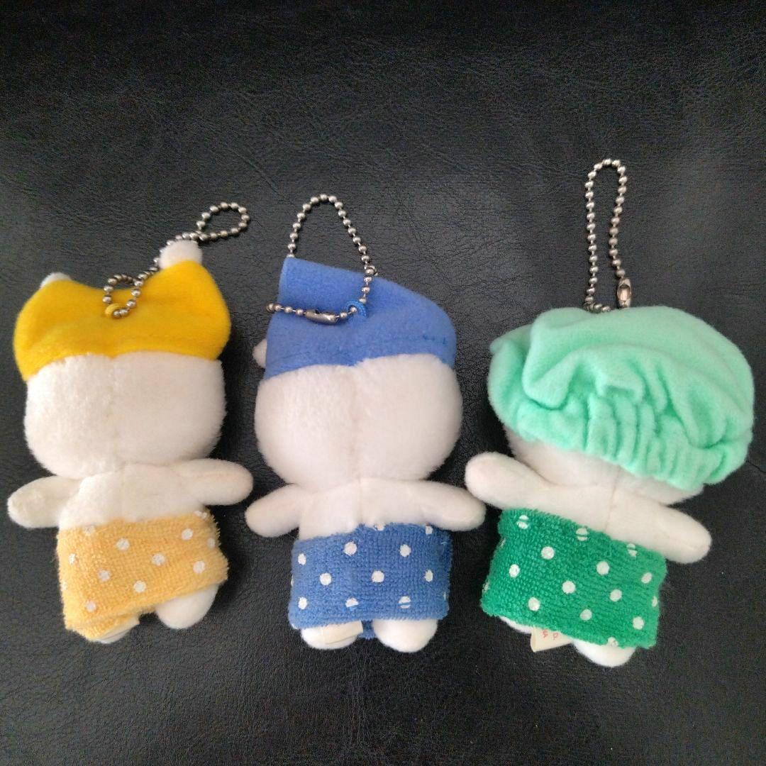 キティちゃん　ハローキティ　キーホルダー　バスローブ　マスコット　レア