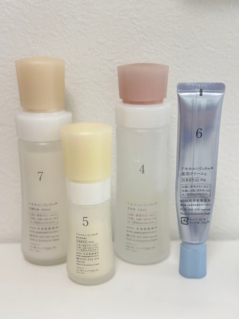 Domohorn Wrinkle 化粧水・乳液・美容液・ クリーム　5点セット