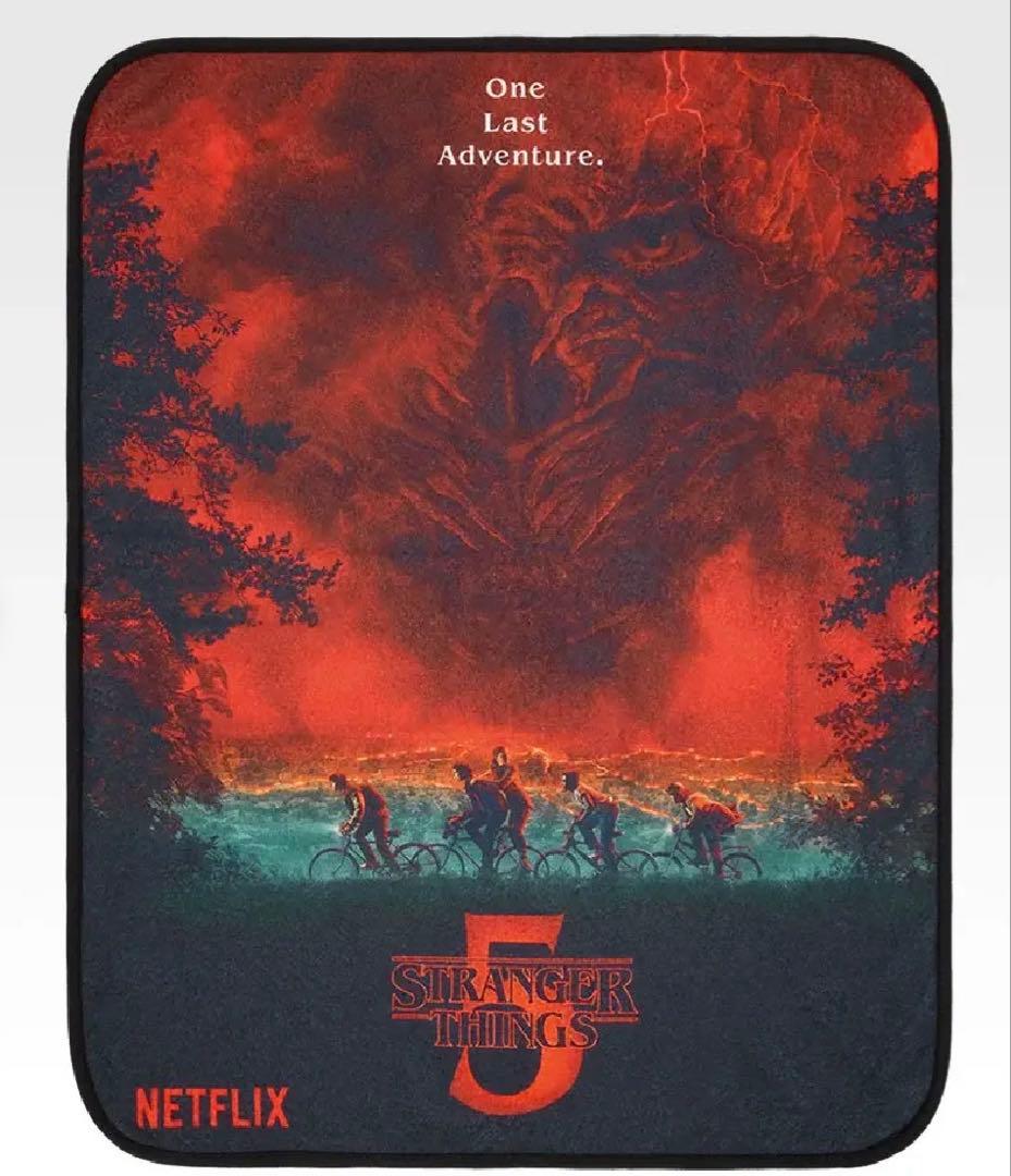 STRANGER THINGS ラストワン　C賞ブランケット　H賞ポスターセット