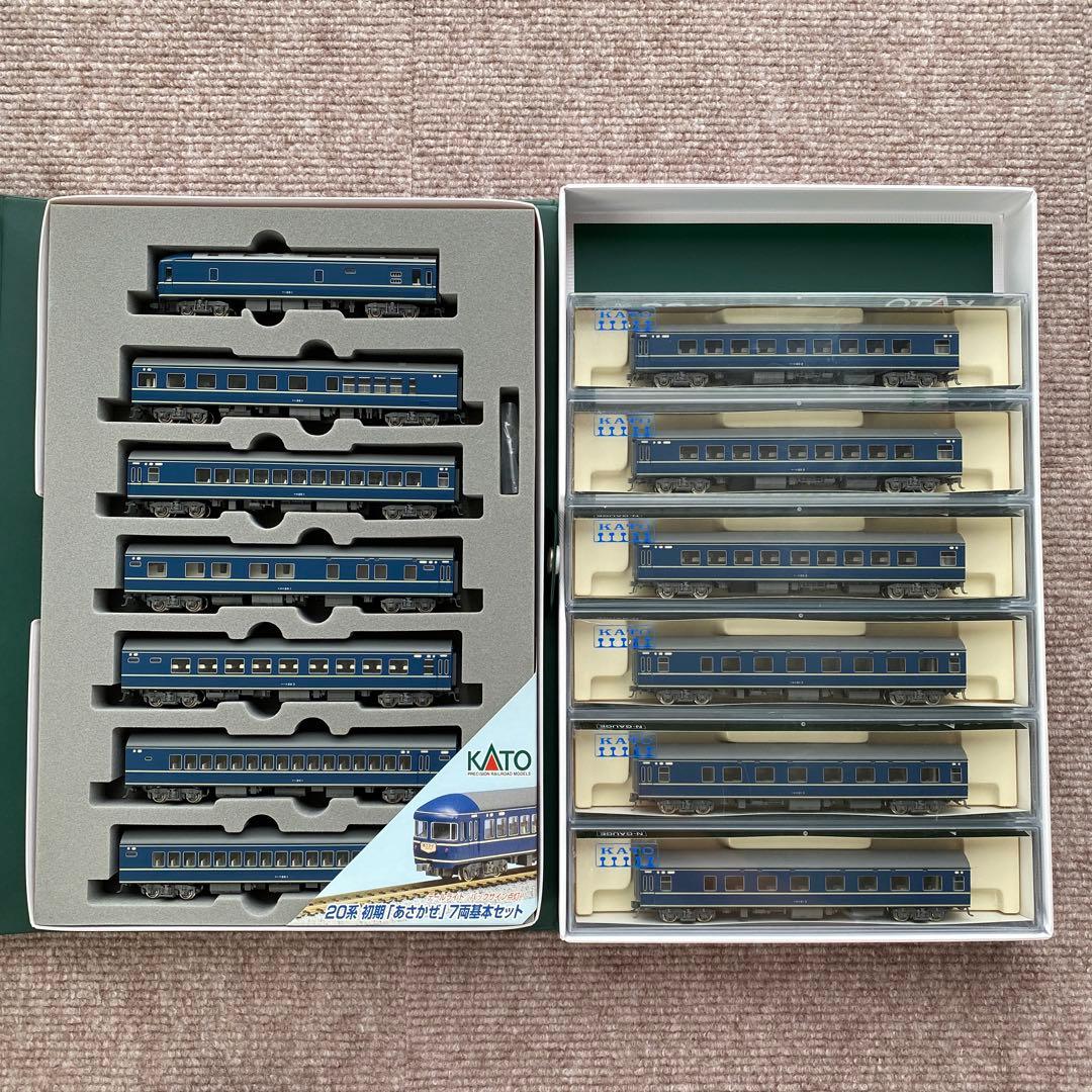 【KATO】 20系 初期「あさかぜ」 (床下グレー) 13両セット