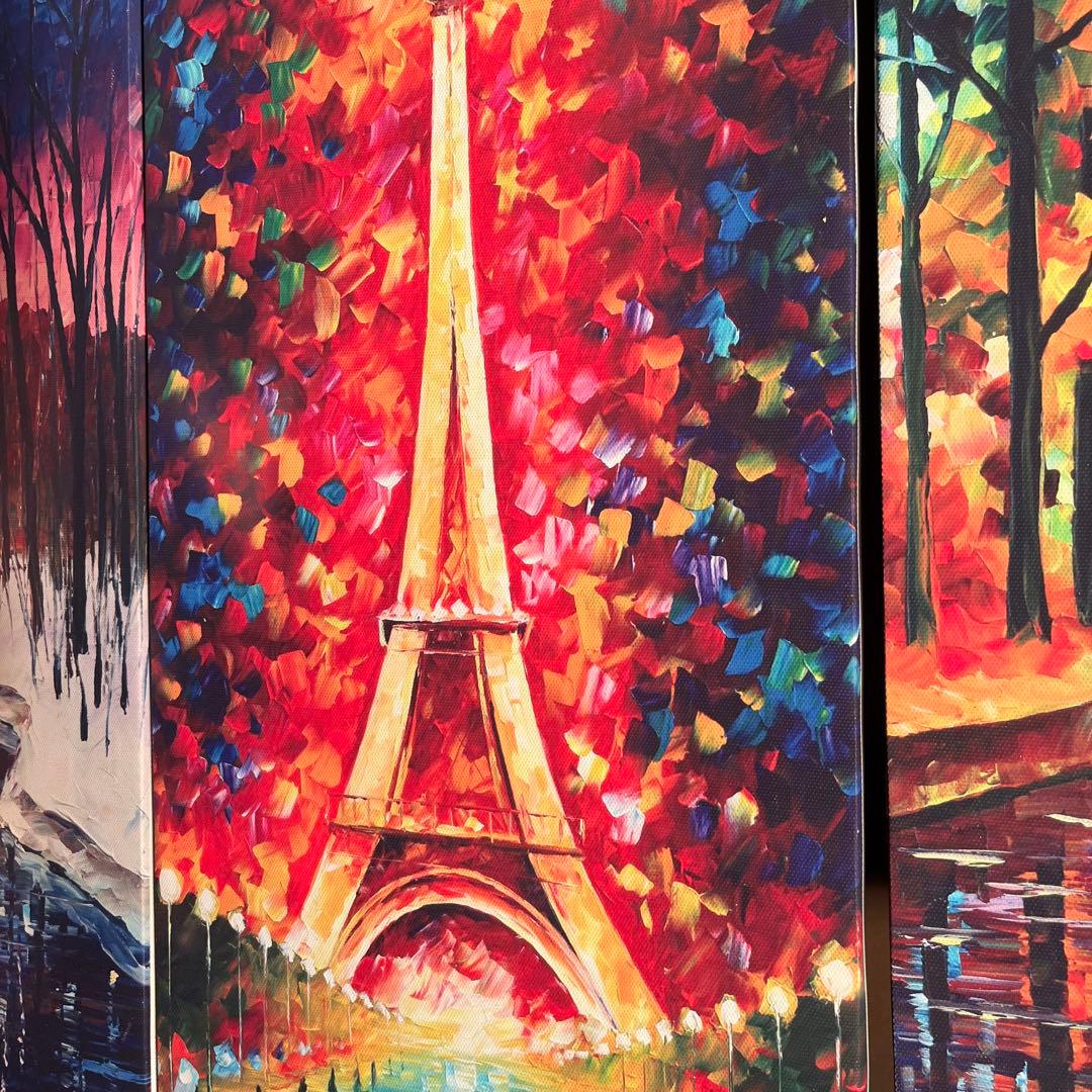 プリントパネルアート パリの風景 インテリア 絵画