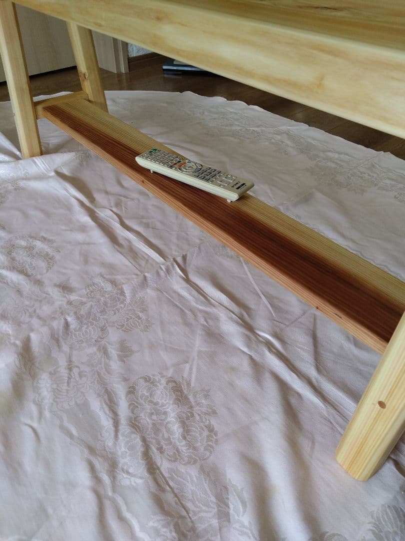 檜のベンチ（81）　タカになります❕耳付き、節無し