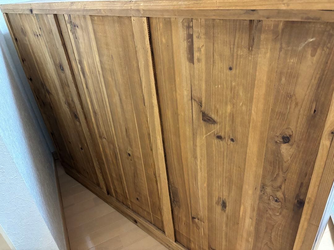 ABC アルファベット　収納棚ヴィンテージ風