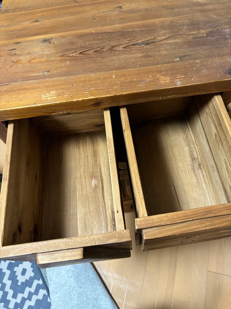 ABC アルファベット　収納棚ヴィンテージ風