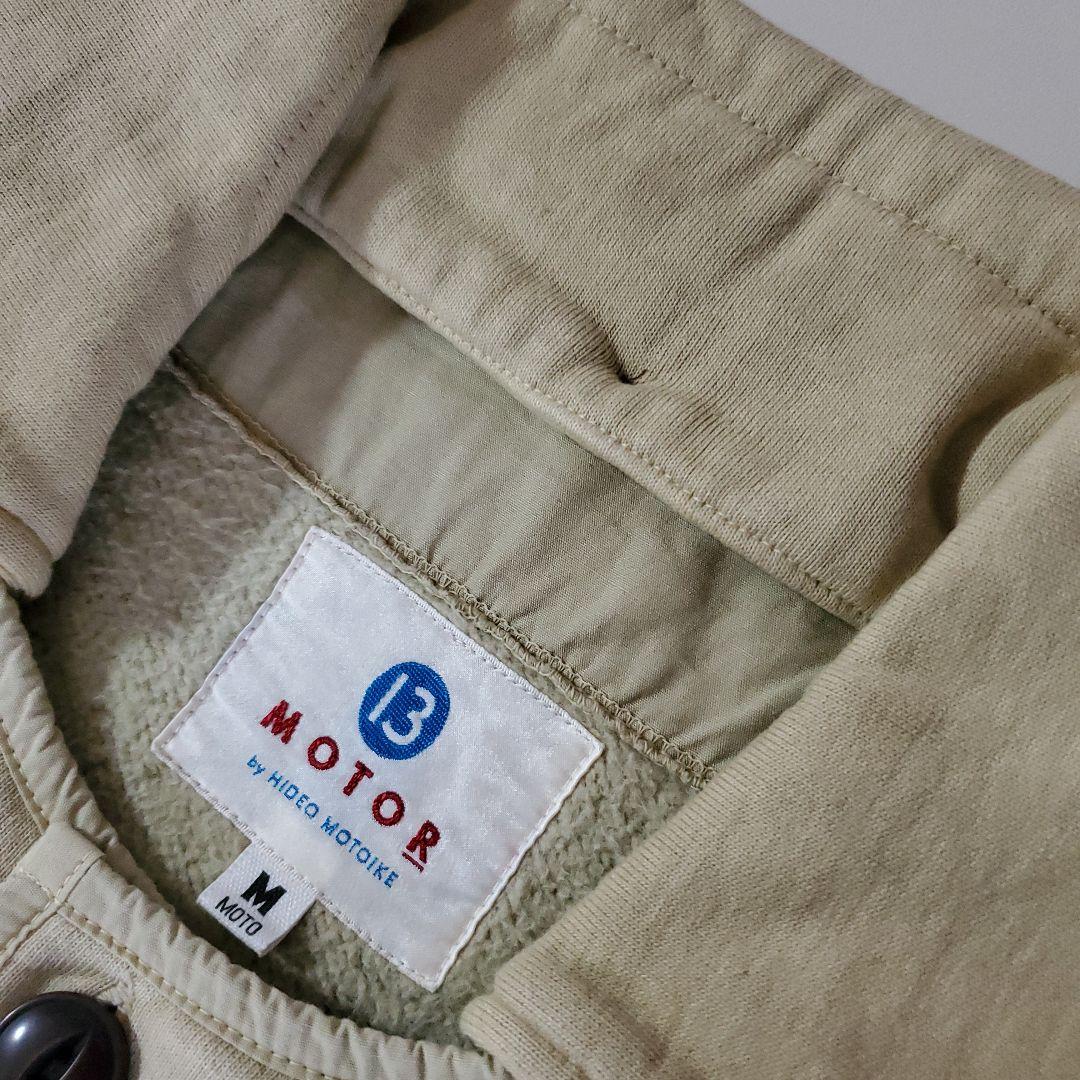 MOTOR 本池秀夫監修　スウェットアトリエコート　ヴィンテージ MOTOレザー