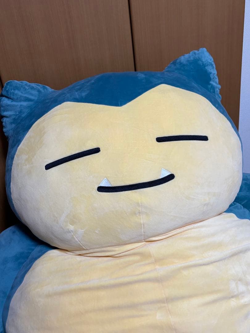 レア　絶対に起きられないカビゴンクッション　公式　プレミアムバンダイ