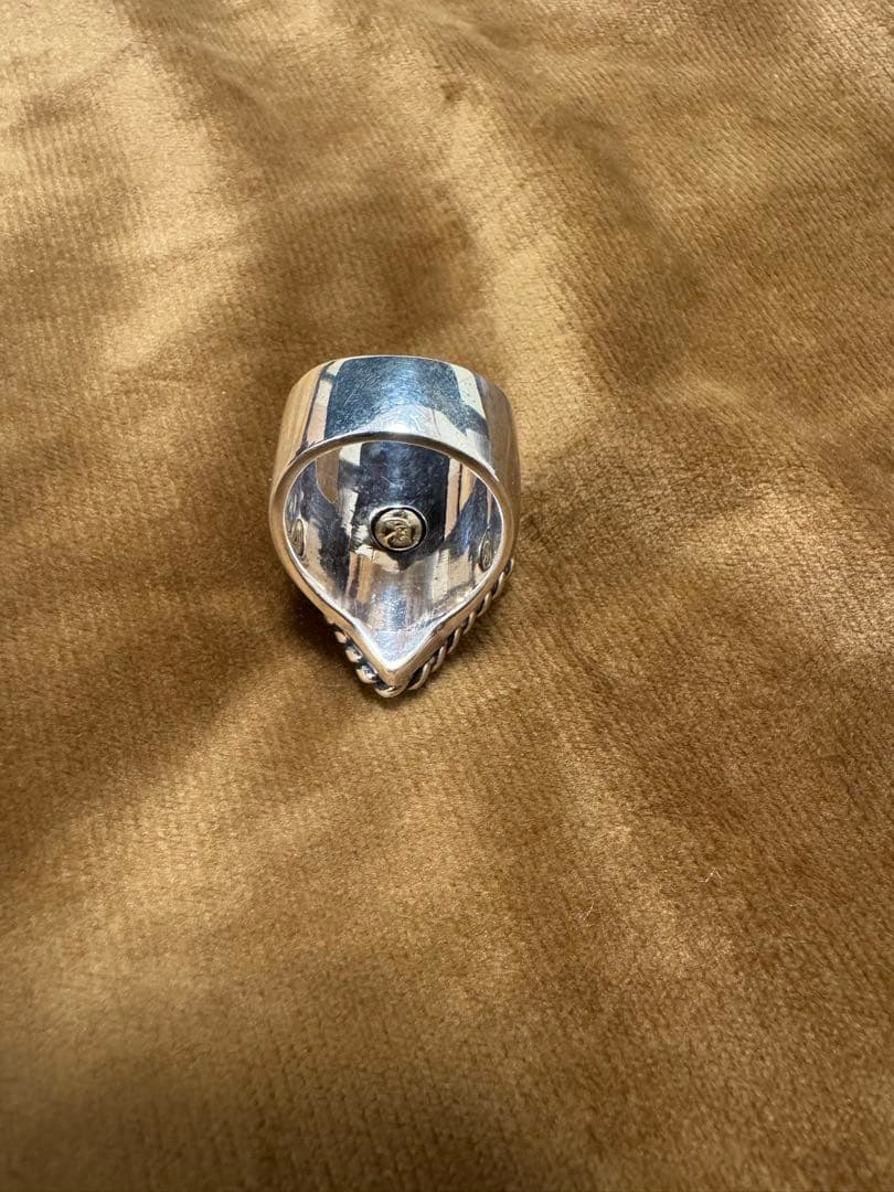 アクセサリー LARRYSMITH RHOMBUSFLATTOP TURQUOISERING