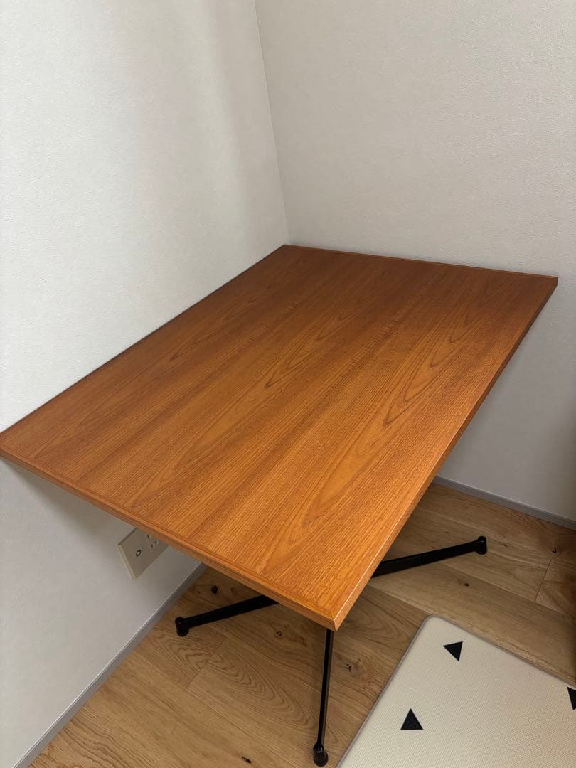 greeniche カフェテーブル　90×70cm チーク/突板