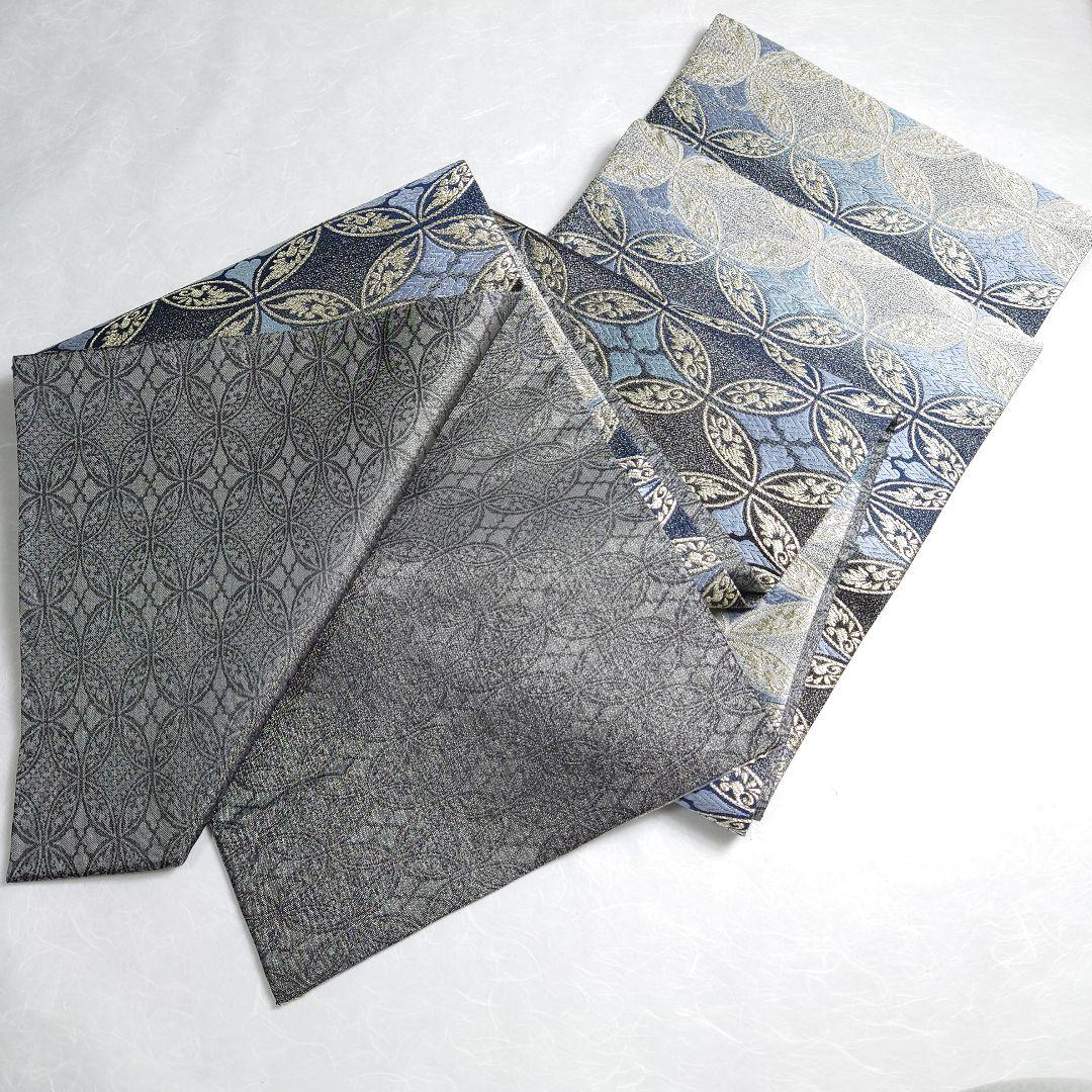 正絹 袋帯 全通柄 七宝 豪華絢爛 極上 逸品 おすすめ品 未使用品