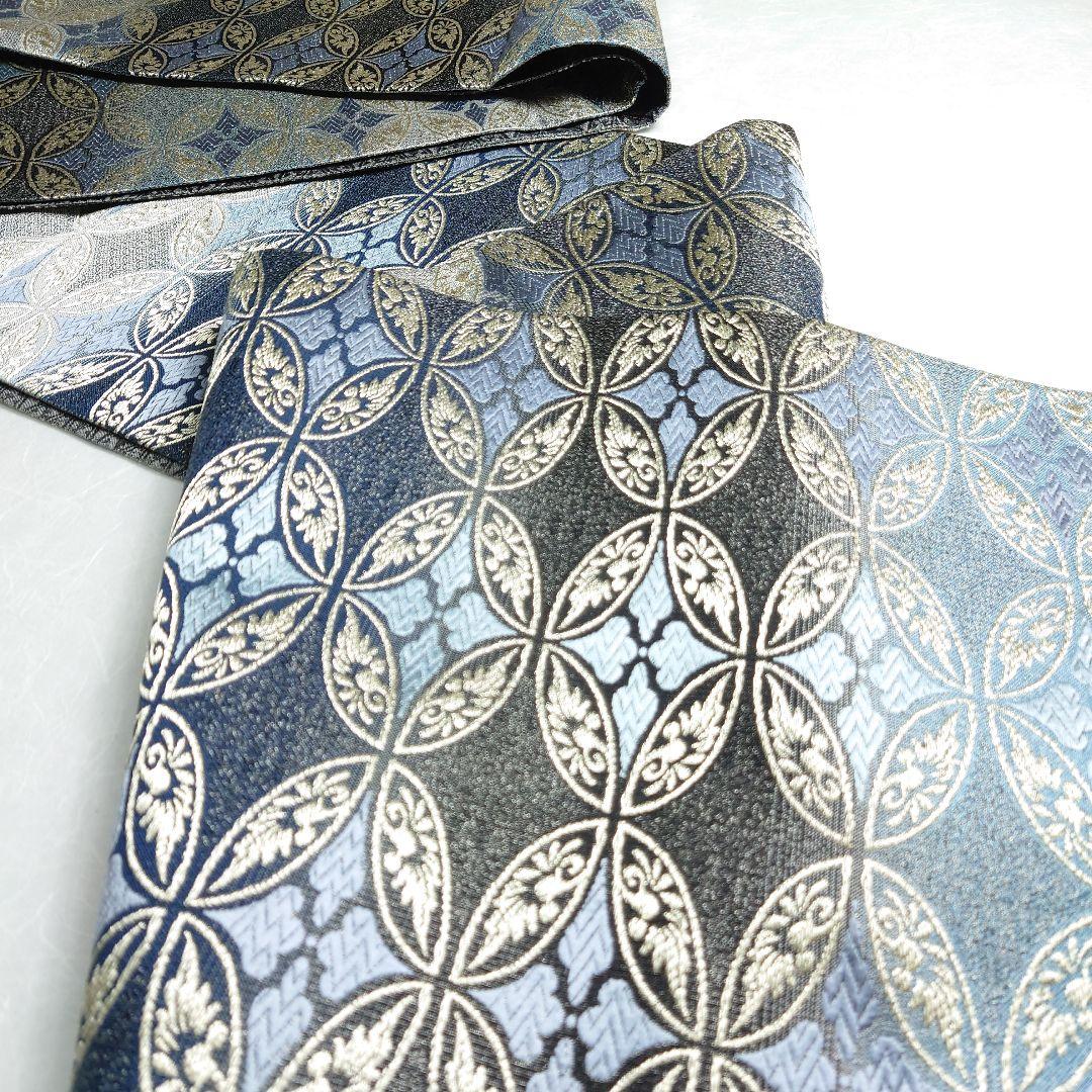 正絹 袋帯 全通柄 七宝 豪華絢爛 極上 逸品 おすすめ品 未使用品