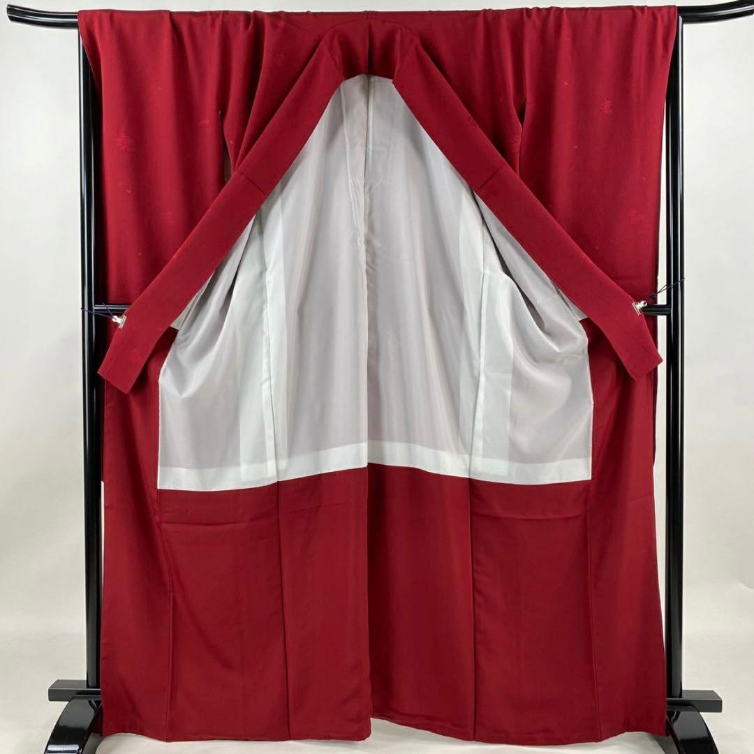 【ワインレッド振袖】無地振袖フルセット