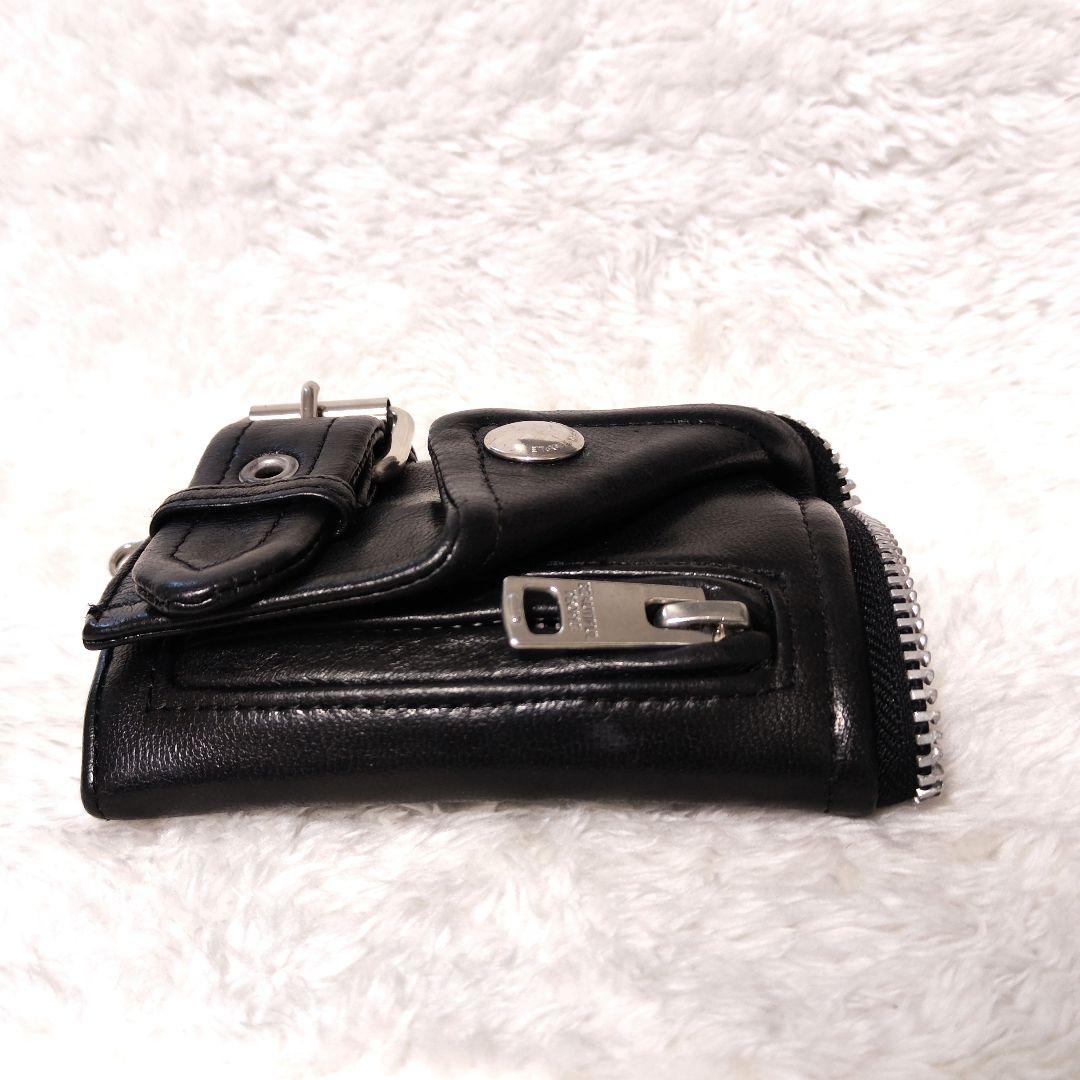 beautiful people ライダース型 キーケース 羊革