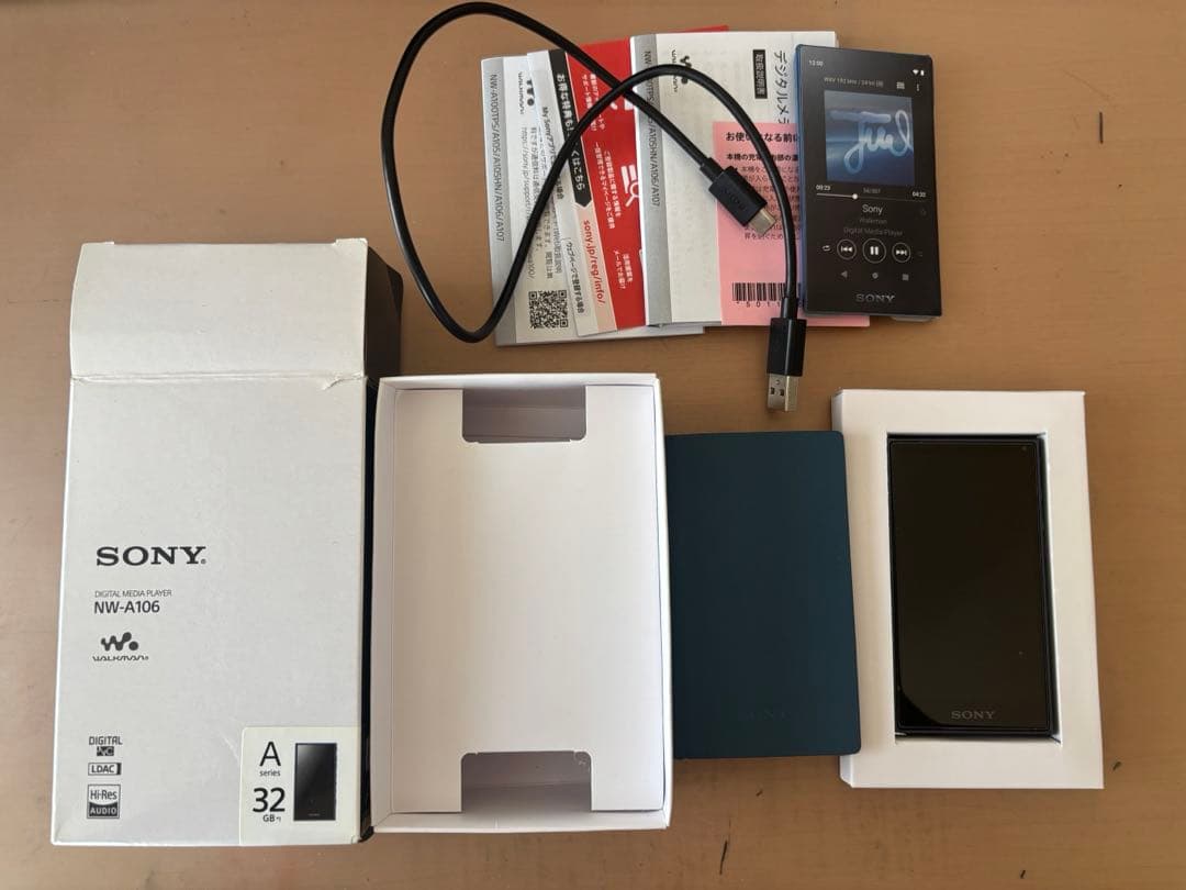 【ケース付き】SONY ウォークマン NW-A106(NW-A100シリーズ)