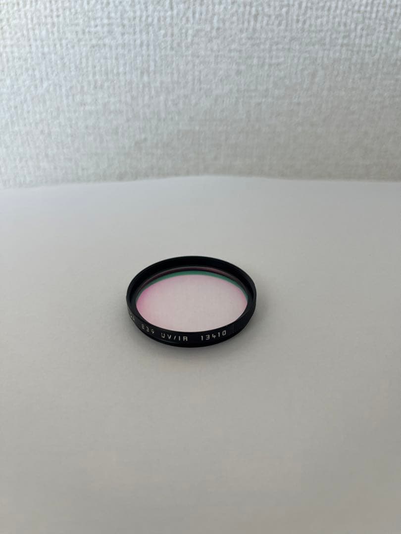 Leica M8ブラッククロームボディ+ 純正レンズフィルターUV/IR E39